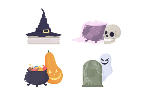 Download Spooky Halloween Decorations Semi Items - Halloween decorations Collection